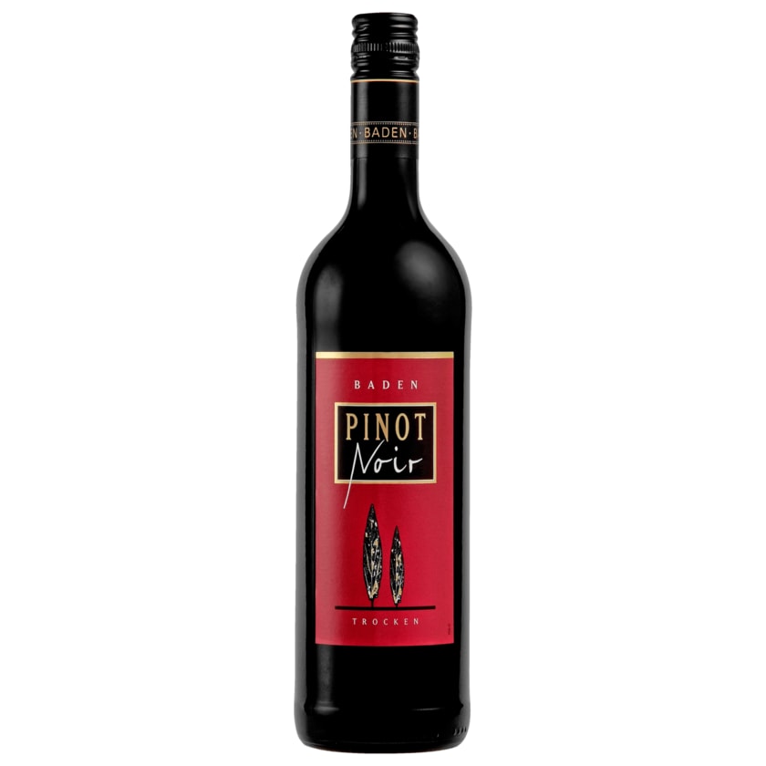 Badischer Winzerkeller Rotwein Pinot Noir QbA trocken 0,75l